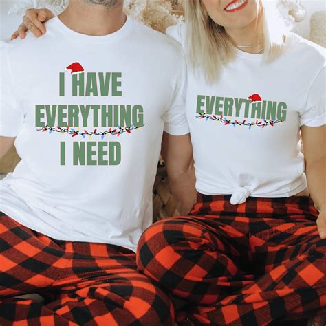Funny Couples Pajamas for Christmas, Couples Christmas Pjs, Couples ...
