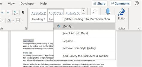 Add Appendix in Word 的图像结果