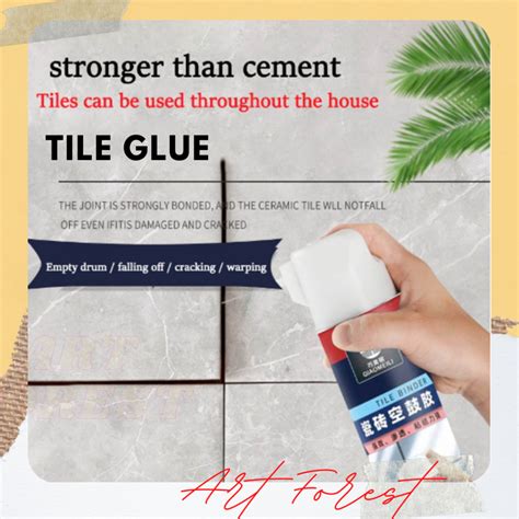 Floor Tile Adhesive Repair Glue 650ml for Floor Fast Bonding Prevent ...