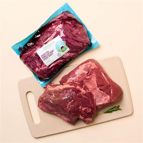 100% Grass Fed & Finished Beef Chuck Roast, 32 Oz (2 Lbs)