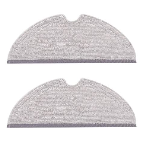 Roborock Microfiber Mop Cloth × 2 for Roborock S6, S6 Pure, S6 MaxV, S5 ...