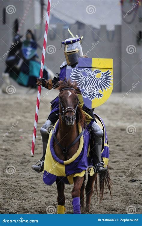 Knight on horseback stock image. Image of pedestrian, helmet - 9384443