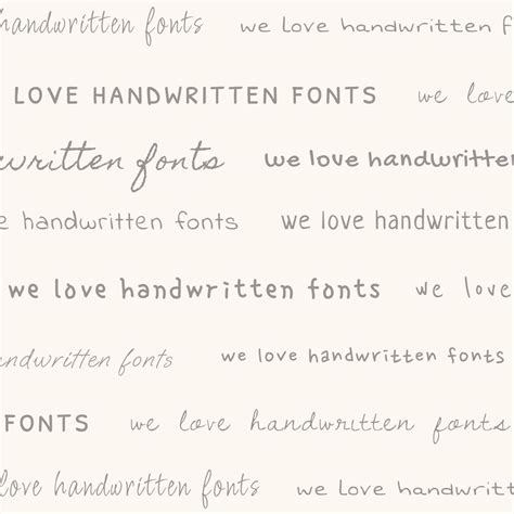 Top 33+ Handwritten Google Fonts Set Ttf
