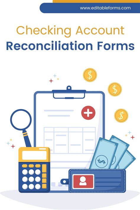 Image result for Checking Account Reconciliation Form