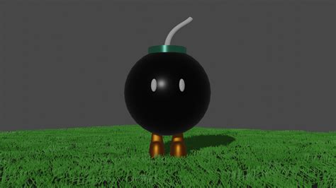 STL file BOB-OMB BOMB BY MARIO BROSS BROS・3D print model to download・Cults