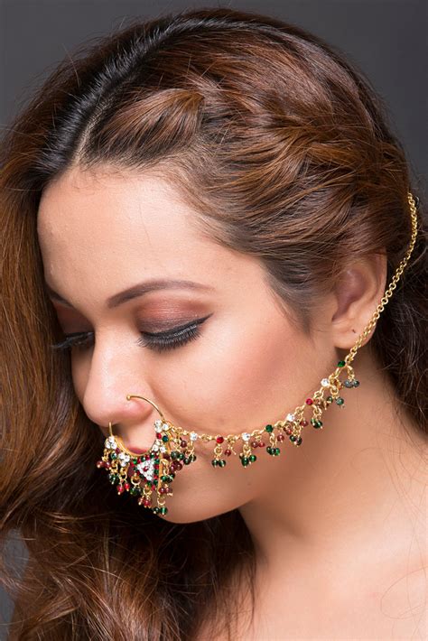 Ethnic Nose Ring – Ricco India