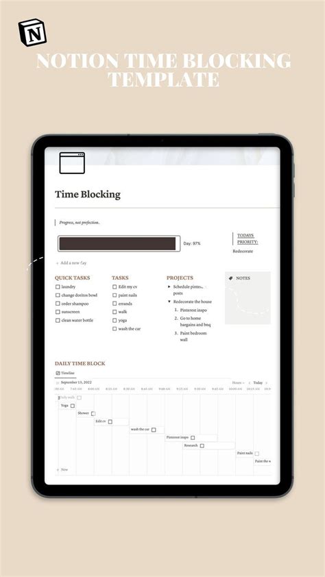 Image result for Notion Time Management