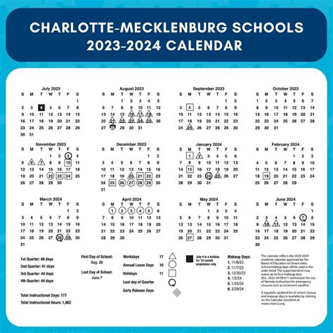 CMS 2024 Calendar Charlotte Mecklenburg School