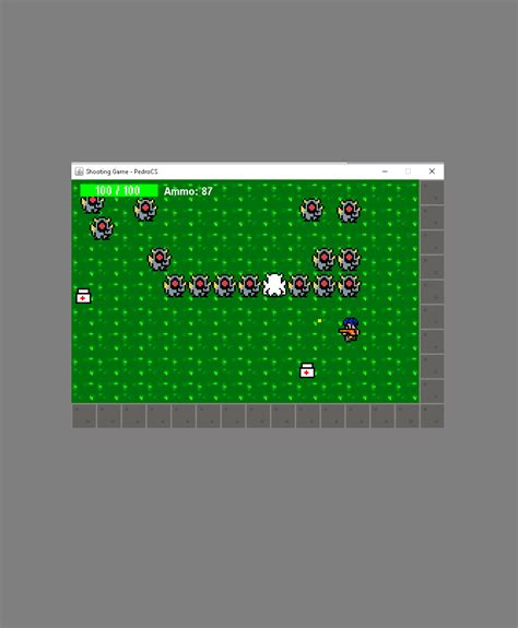 Java Shooting Game 的图像结果