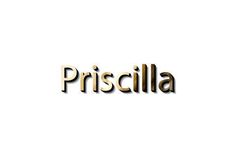 Priscilla Name