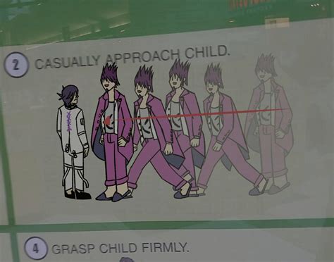 CASUALLY APPROACH CHILD. : r/danganronpa