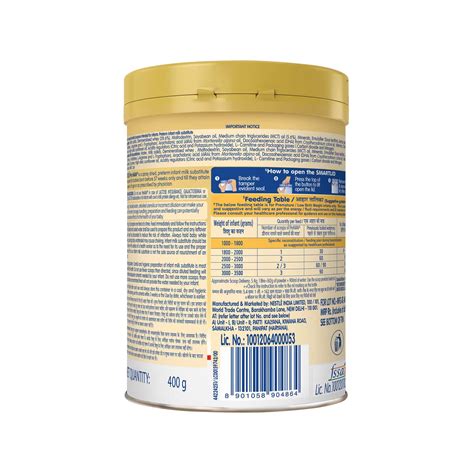 Buy NESTLE PRE NAN BABY FOOD LOW BIRTH WEIGHT INFANT MILK FORMULA TIN ...