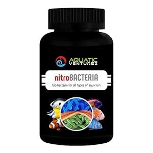 Aquatic Venturez Nitro Bacteria | Size: 40 Grams | Aquarium Water ...
