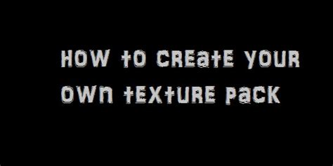 How to Create Your Own Texture Pack Java 的图像结果