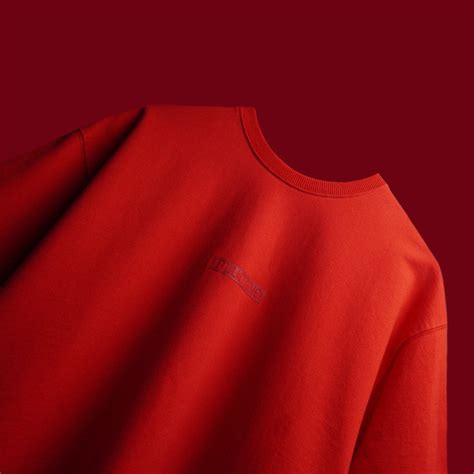 RED BASIC T-SHIRT - Premium Oversized T-Shirt For Men – BLUORNG