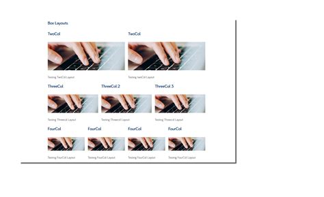 Image result for Box Animated Column Layout