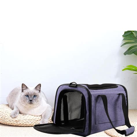 BNF Foldable Portable Pets Carrier Travel Dog Cat Puppy Handbag Bag ...
