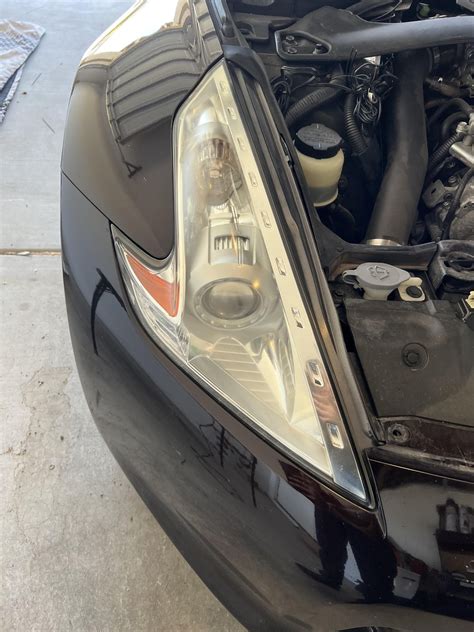 370z Headlight Chrome delete : r/370z