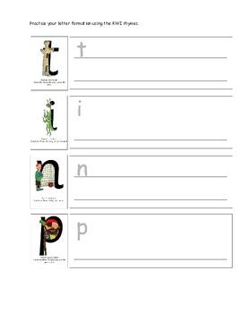 Image result for RWI Sample Lesson