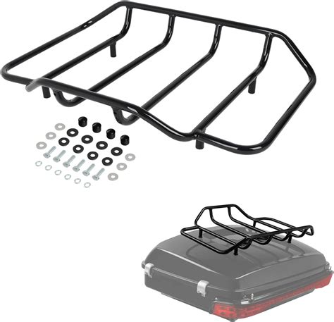 TCMT Black Trunk Luggage Rack Trunk Rail Rack Fit India | Ubuy