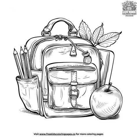 Picture of School Stationery Coloring Pages 的图像结果