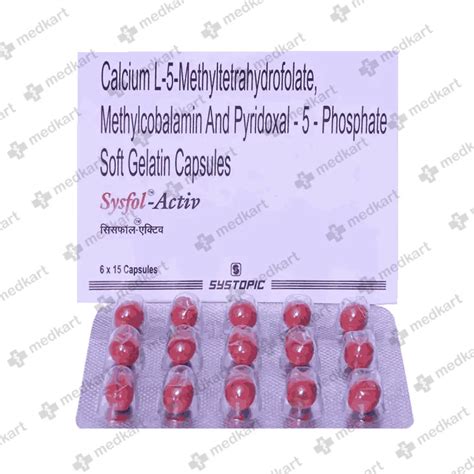SYSFOL ACTIV CAPSULE 15'S Price, Uses, Side Effects & Substitutes | Medkart