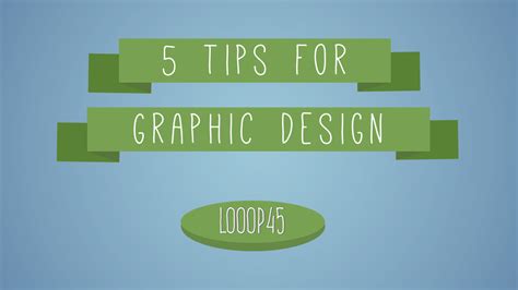 5 Basic Graphic Design Tips - Instructables