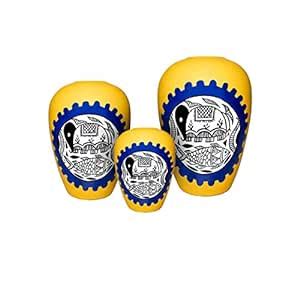 ASBAN Earthenware Home Decorative Warli Designed Hand Painted Miniature ...