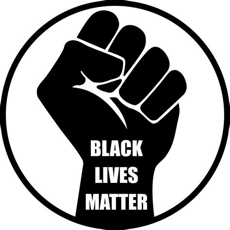 Black Lives Matter Fist Symbol Sticker Blm Premium Vinyl Decal ...