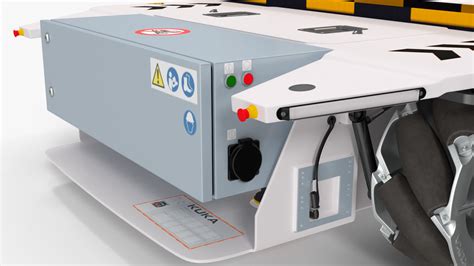 3D White Omnimove Mobile Platform KUKA Rigged for Maya | 3D Molier ...