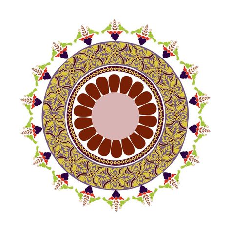 Buy wallpics® Rangoli Floor Self Adhesive Decorative Sticker | (45.72 ...