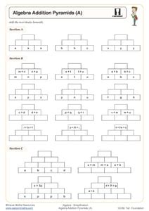 Image result for GCSE Maths Algebra Probability Worksheet