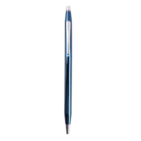 Cross Classic Century Translucent Blue Ball Pen | Shop Online | Cross ...