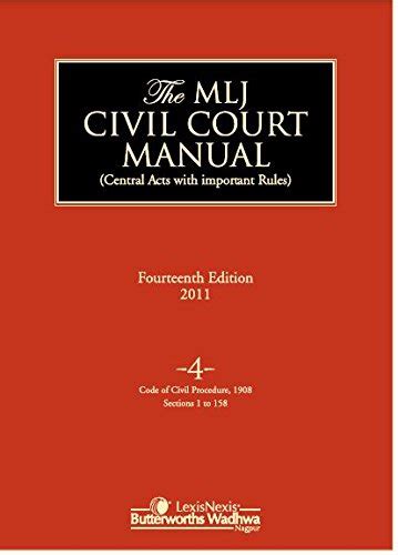 Buy Civil Court Manual (Central Acts With Important Rules); Code Of ...