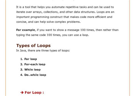 Image result for Java Looping