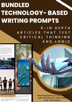 Teen Reading Comprehension BUNDLE - Socials & Technology Writing Prompts