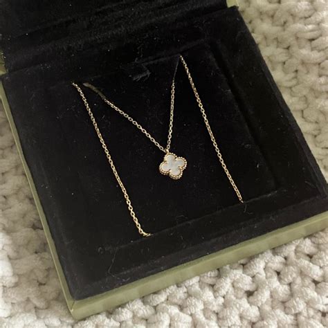 Van Cleef & Arpels Sweet Mother of Pearl Alhambra... - Depop
