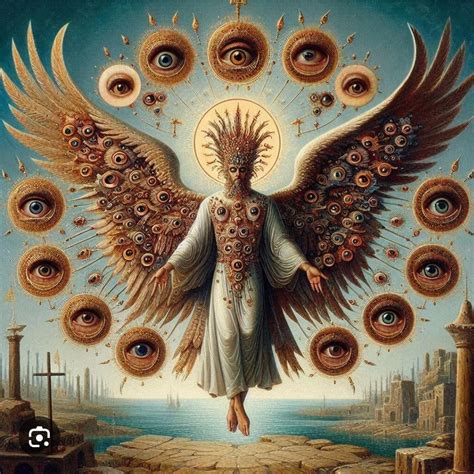 AI Representations of what "Biblically Accurate Angels" Look Like. Anything Familiar? The Eyes ...