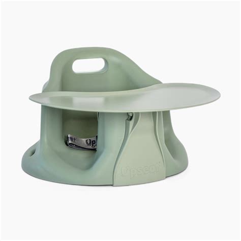 Upseat Baby Floor & Booster Seat with Tray - Sage | Babylist Shop
