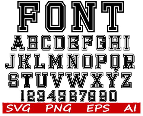 Varsity Font