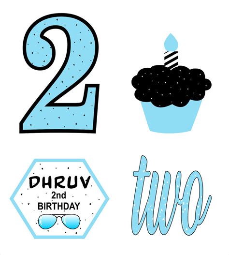 Buy Two Cool Theme Birthday Party Cutouts | Party Supplies ...