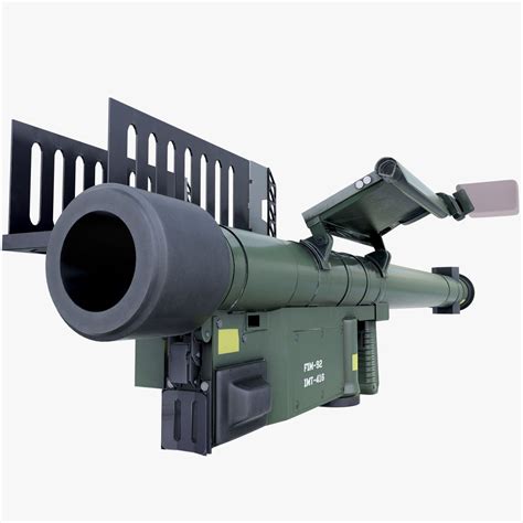 FIM-92 Stinger Missile Launcher 3D Model $39 - .3ds .dae .fbx .obj .stl ...