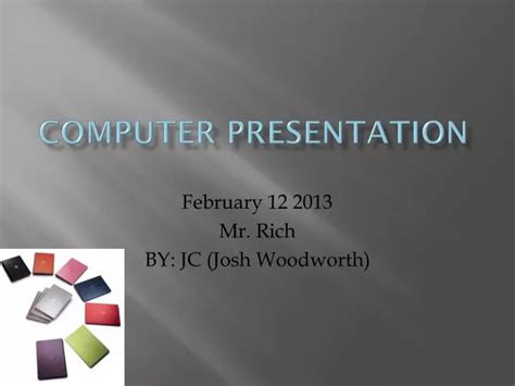 Computer Presentation 的图像结果
