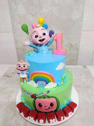 Cocomelon Theme Cake| Cake Shop in Chennai | Order Cake Online at Dona ...