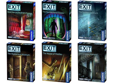 Buy Thames & Kosmos Exit The Game Bundle of 6: Dead Man on The Orient ...
