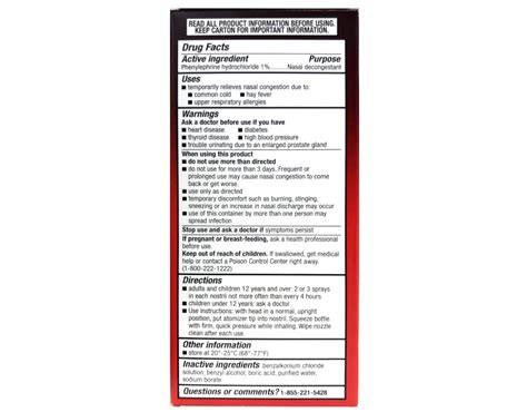 Snapklik.com : 4-Way Nasal Spray Fast Acting 1 Ounce