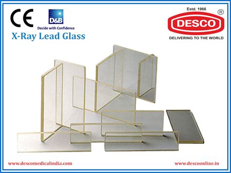 X-Ray Lead Glass | Manufacturer, Exporter and Suppliers | Desco