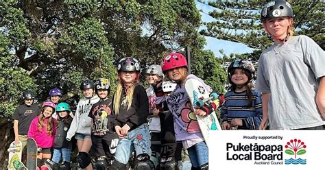 FREE Girls Skate NZ Skateboarding Clinic - Mt Roskill WM Skatepark, War ...