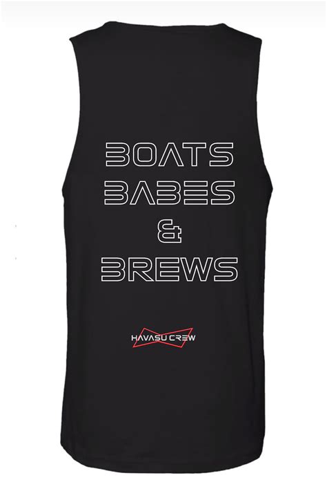 Boats, Babes and Brews Men's Tanks – HAVASU CREW
