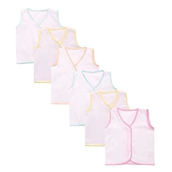 CLAP Soft Premium Front Button Sleevless Cotton Jhabla for New Born ...